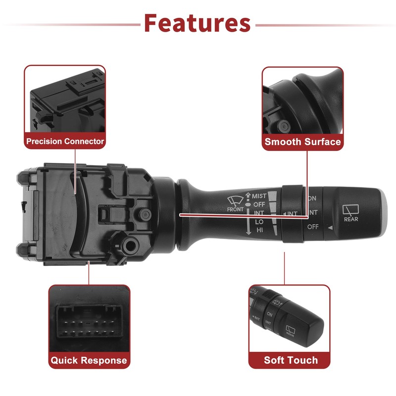 SWITCHRISE Windshield Wiper Switch for Kia Forte 2013-2016 Windshield Wiper