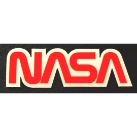NASA STICKER “UNIVERSE NASA” 4 1/4 X 1 1/4“ THICK GLOSSY WATERPROOF OUTDOOR USE