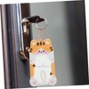 jojofuny 2pcs Clear Cartoon Card Holder Sleeve for Id Credit