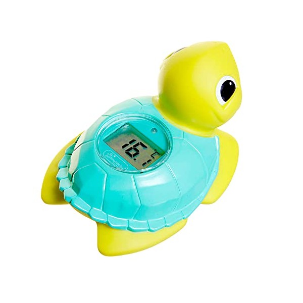 Dreambaby Room & Bath Thermometer - BPA Free - Accurate Temperature Gauge (Turtle)