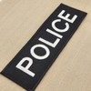 Set of 5 Police Sergeant Badges - High-Quality Iron-On &