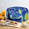 Talayituse Starry Night Toaster Cover 4 Slice Bread Toaster Oven