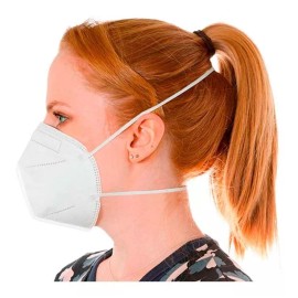 Sanitek Pro Mascarilla N95 Sujeción Cabeza Grado Médico De 5 Capas, Par.