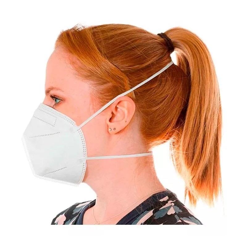 Sanitek Pro Mascarilla N95 Sujeción Cabeza Grado Médico De 5