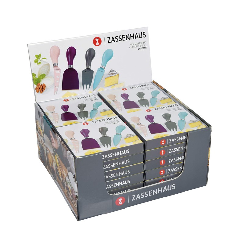 Zassenhaus 70996 Easy Cheese Set Plastic Trendy