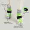PUPTECK 2 Pairs Anti-Slip Dog Socks Paws Stop Licking, Walking