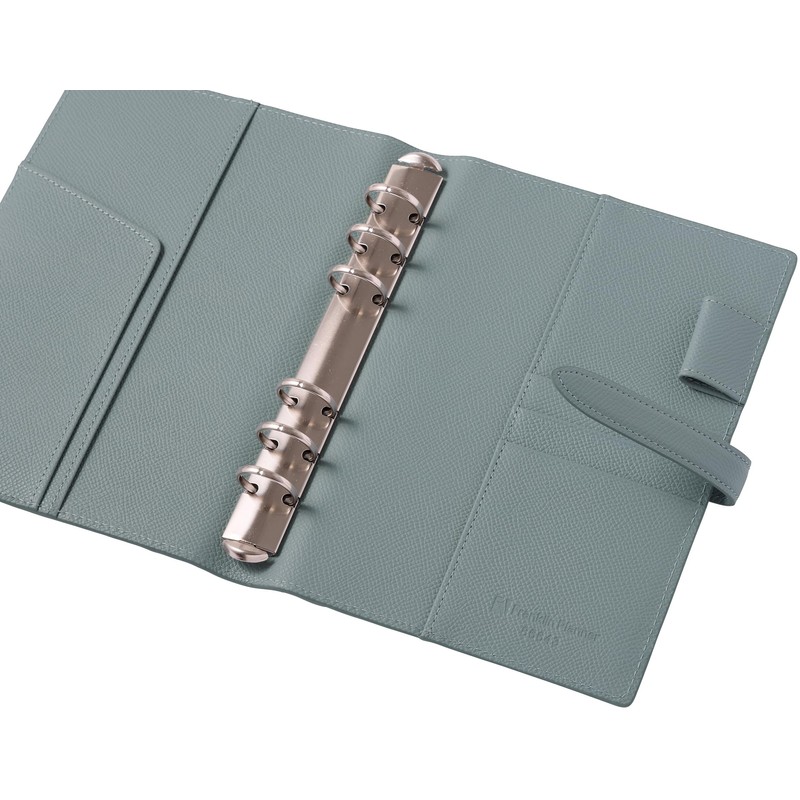 Franklin Planner Color Noblessa IV Binder Compact 20mm Blue Gray