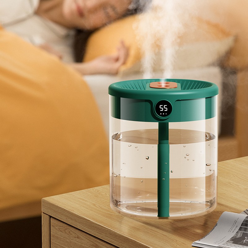 2L Double Nozzle Air Humidifier USB Double Jet Humidifier with