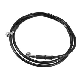 Motoforti Universal Motorcycle Brake Fuel Lines Oil Hoses, 170cm 66.93" 10mm