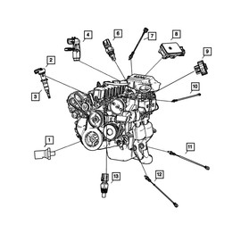 Mopar 56041213AG Oxygen Sensor