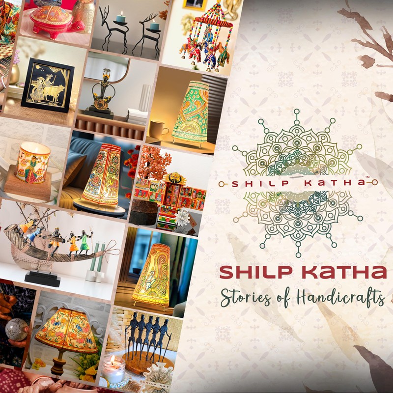 SHILP KATHA Bastar Arte antiguo para decoración del hogar |