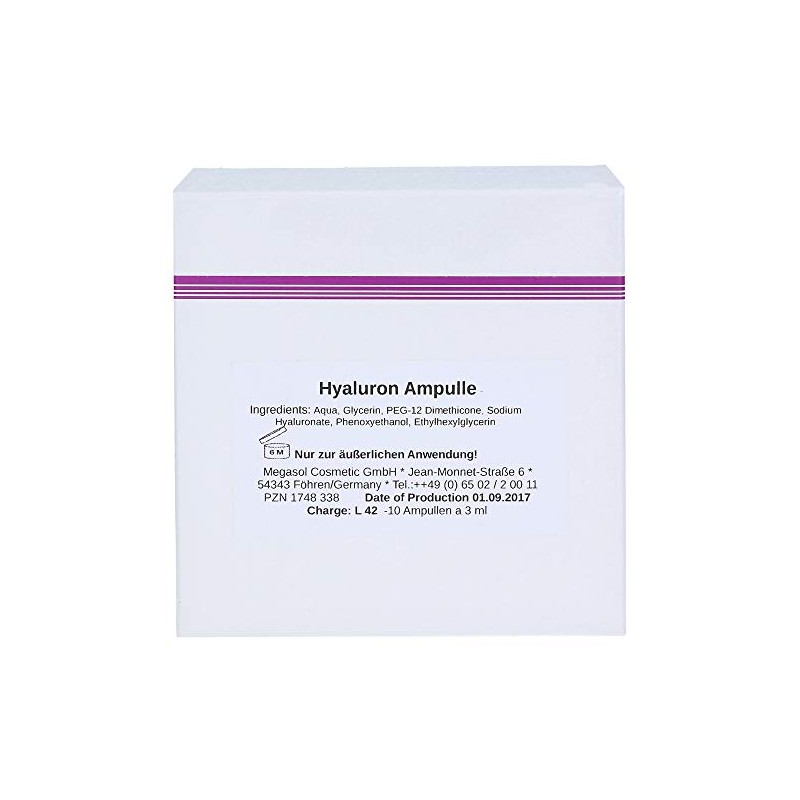 Hyaluron Ampoules 10 x 3 ml