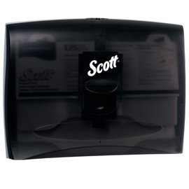 Scott® Professional Kimberly Clark Windows Toilet Seat Cover Dispenser (09506), Black