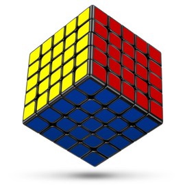 KOSTACHI 5x5 Speed Cube, Professional 5x5x5 Rubik's Cube, Black, 3D Magic Cube, 5x5, Toy for Adults & Children