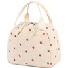 HOLADAWN Corduroy Insulated Lunch Bag for Women, Cute Cooler Lunch