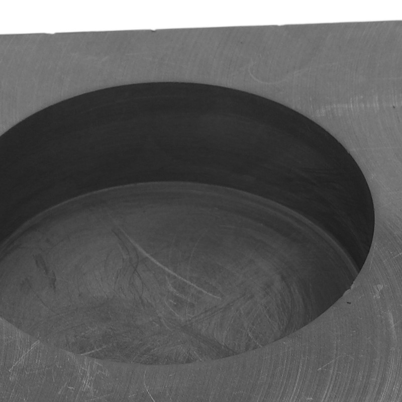 Graphite Casting Mold Heat Resistant High Purity 2.4in Diameter 0.8in