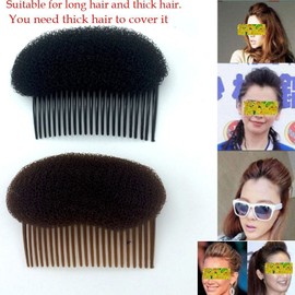 yueton Pack of 2 Women Lady Girl Hair Styling Clip Stick Bun Maker Braid Tool Hair Accessories