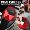 DNA MOTORING Mini Car Auto Trash Can with Removable Lid,