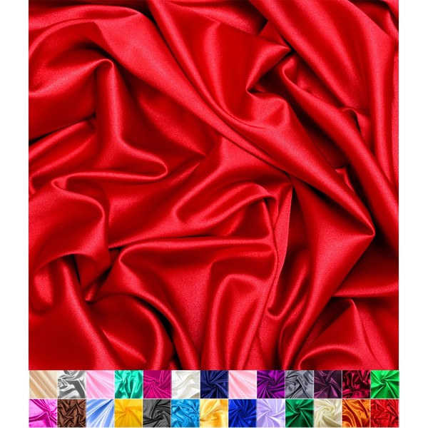 Satin Fabric | Decoration & Sewing | Shiny & Luxury