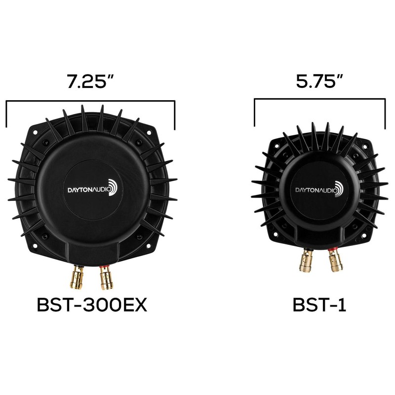 Dayton Audio BST-300EX, 300 Watts RMS,Tactile Bass Shaker, 4 Ohms