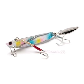 Jackson CRB Metal Jig, Flying Over Daniel Blade, 3.3 inches (83 mm), 1.4 oz (40 g), Rainbow