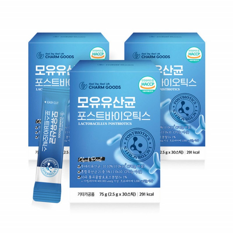 Chamgoods Postbiotics Lactic Acid Bacteria Stick for the Whole Family