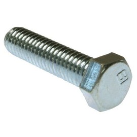 Metallics JHTB1 Zinc Chromate Steel Fully Threaded Tap Bolt 1/4 Inch x 3/4 Inch