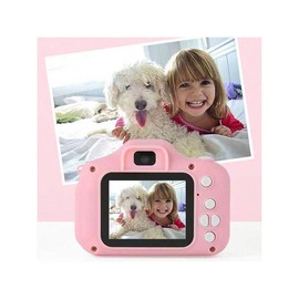 1pc Children Digital Camera With Selfie Function, Video Recording, USB Charging, Kids Holiday Gift - Colour: Multicolor, Size: Pink