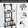 ODesign Over The Door Shower Caddy, 3-Tier Adjustable Hanging Shower