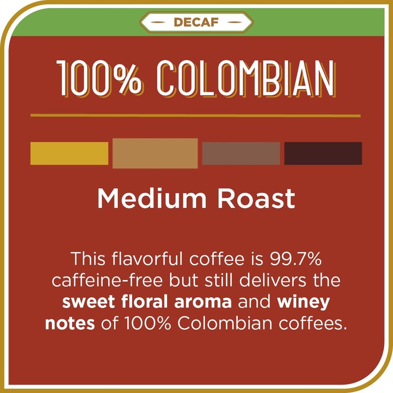 Don Francisco's Decaf Colombia Coffee - 24 K-Cup Compatible Single-Serve