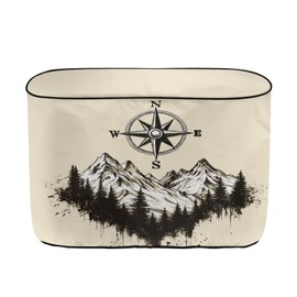 Knextrepoy Mountain Camping RV Propane Tank Cover Double 40lb Weather Resistant Camper Propane Tank Cover, Universal Accessories for RV, Camper, Travel Trailers