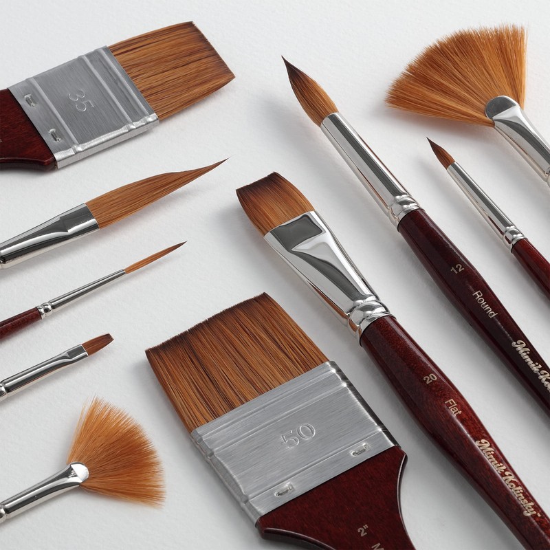 Creative Mark Mimik Kolinsky Watercolor Brush - # 4 Script