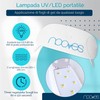 NOOVES - Set Strisce per Unghie in Gel Rosa 20