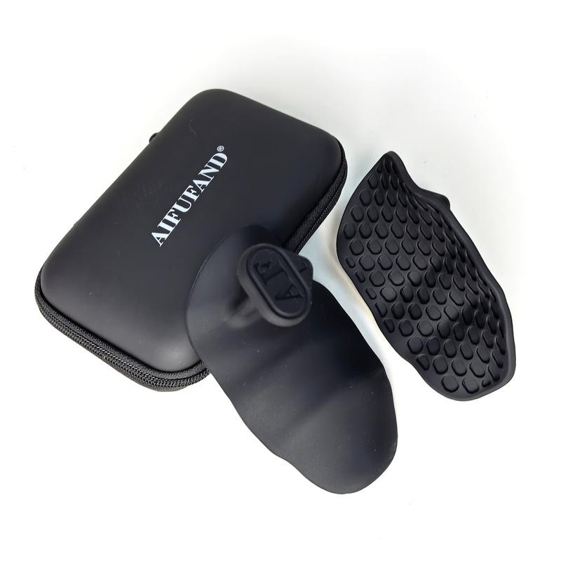 GANWOYS MaxGrip Biomechanical Workout Grip - Ergonomic Anti-Slip Solution for