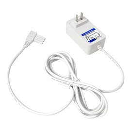 Ousaly Power Supply Adapter for Moog Zevex Enteralite Infinity Pump Charger for Moog Enteralite Infinity Pump Power Supply for Zevex Infinity Orange Pumps Power Supply Cord Charger PSU（White）