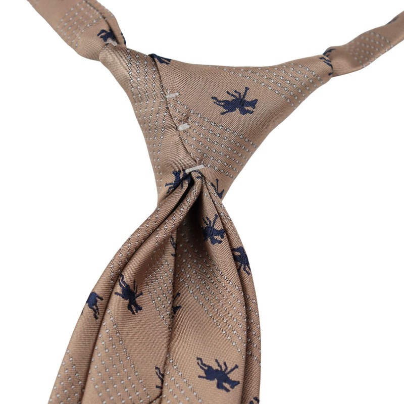 POLO CHAMPS PCN-006 Polo Champs Brand One-Touch Short Necktie, Unisex,