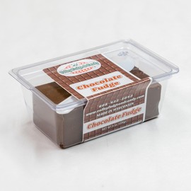 Valley Fudge, Chocolate, Fresh Artisan Fudge, Real Butter, Gourmet Candy, Half Pound Package
