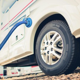 Renator RV Water Inlet Connection. RV City Water Inlet With Check Valve. Inle...