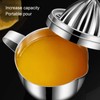 Jiawu Manual Citrus Juicer, Stainless Steel Orange Lemon Grapefruit Juicer,