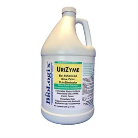 BioLogix UriZyme Bio-Enhanced Urine Odor Stain Eliminator (4X1 Gallon CASE)