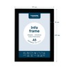 Europel A5 Info Frame, 196007, Black