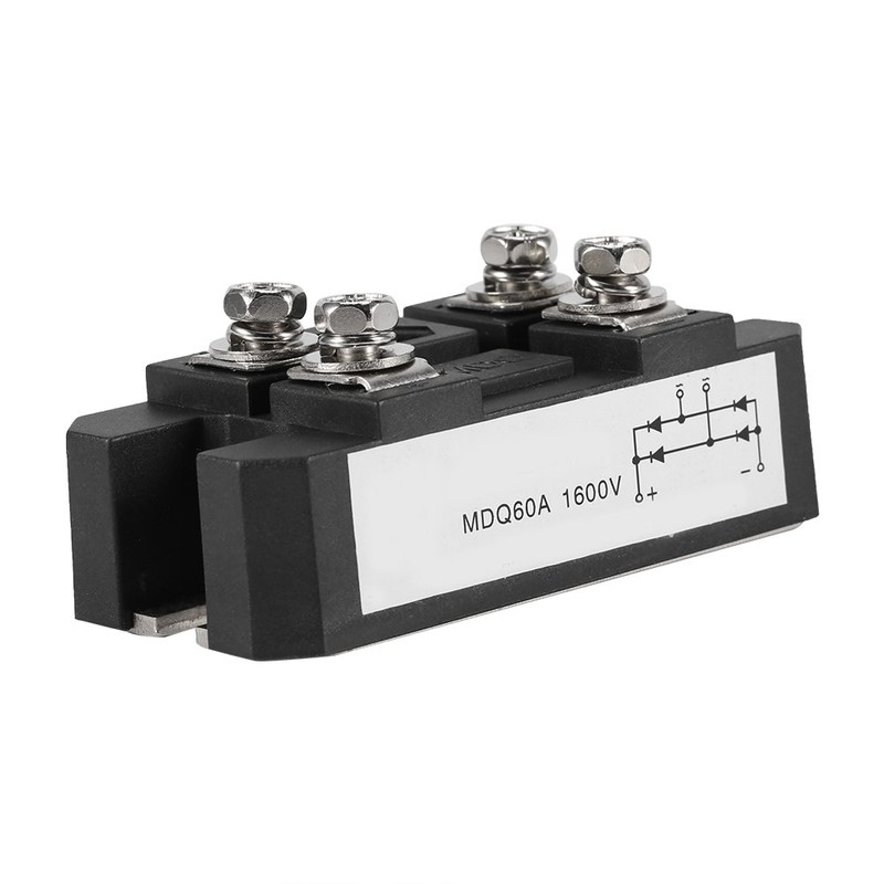 1pc Single-Phase Diode Bridge Rectifier 60A 1600V High Power 4