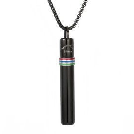 Maxhoo 528 hz Breathing Necklace, Anxiety Necklace, 528 hz Whistle Breathing Necklace for Meditation Tuning Tools, Mindful Breathing Necklace, Calming Necklace, Stress Relief for Women, Men (Black)