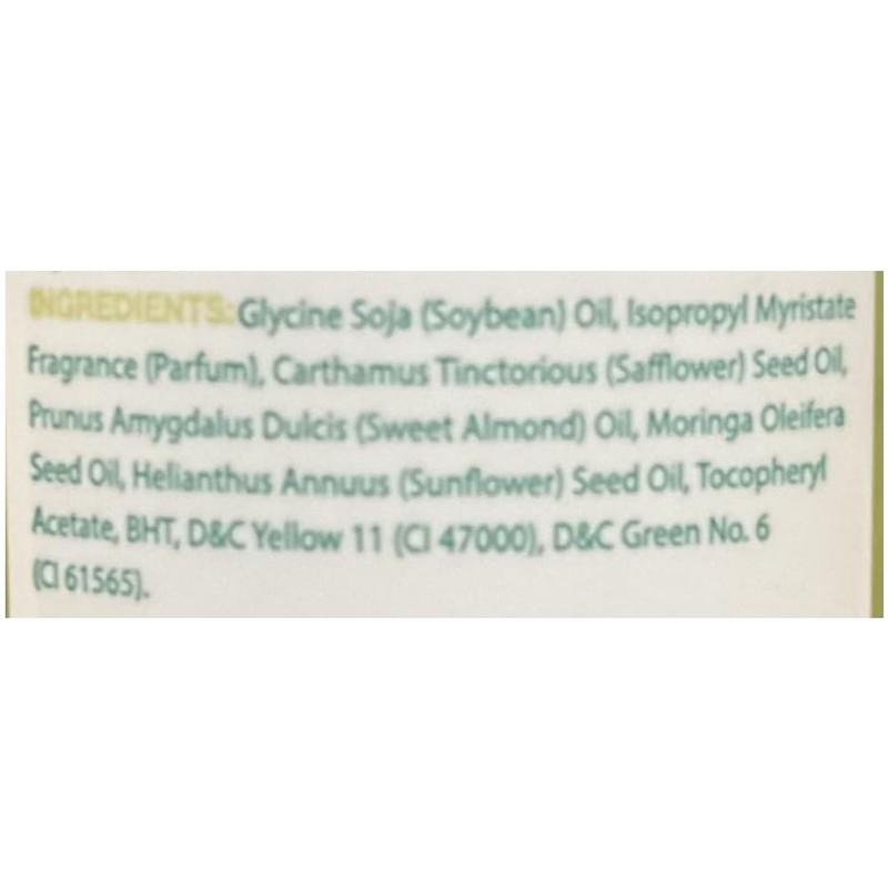 Hollywood Beauty oil, moringa, Green, 2 Fl Oz