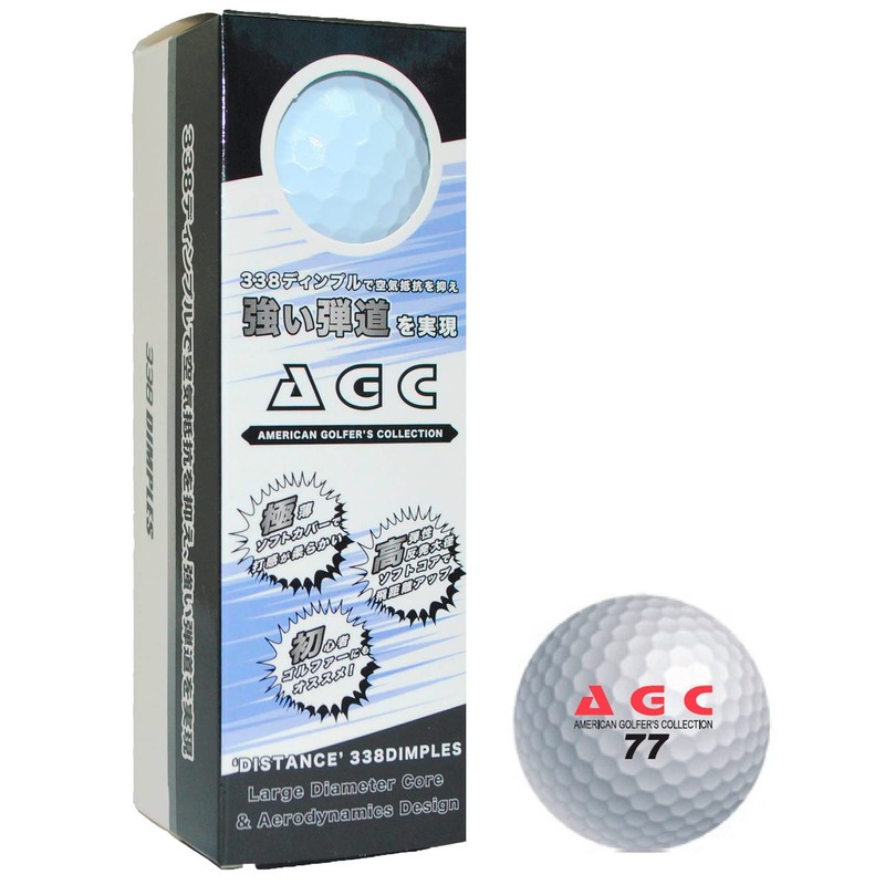 LEZAX AGC Golf Balls, 1 Dozen (Pack of 12), White,