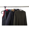 Finnhomy Heavy Duty 50 Pack Plastic Hangers, Durable Clothes Hangers