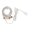 Microscope Illuminator Ring LED Light Source Adjustable Accessory 100‑240V