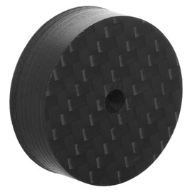 KONTONTY 1pcs Audio Speaker Isolation Pad Carbon Fiber Foot Pegs Monitor Isolation Pads for HiFi Systems