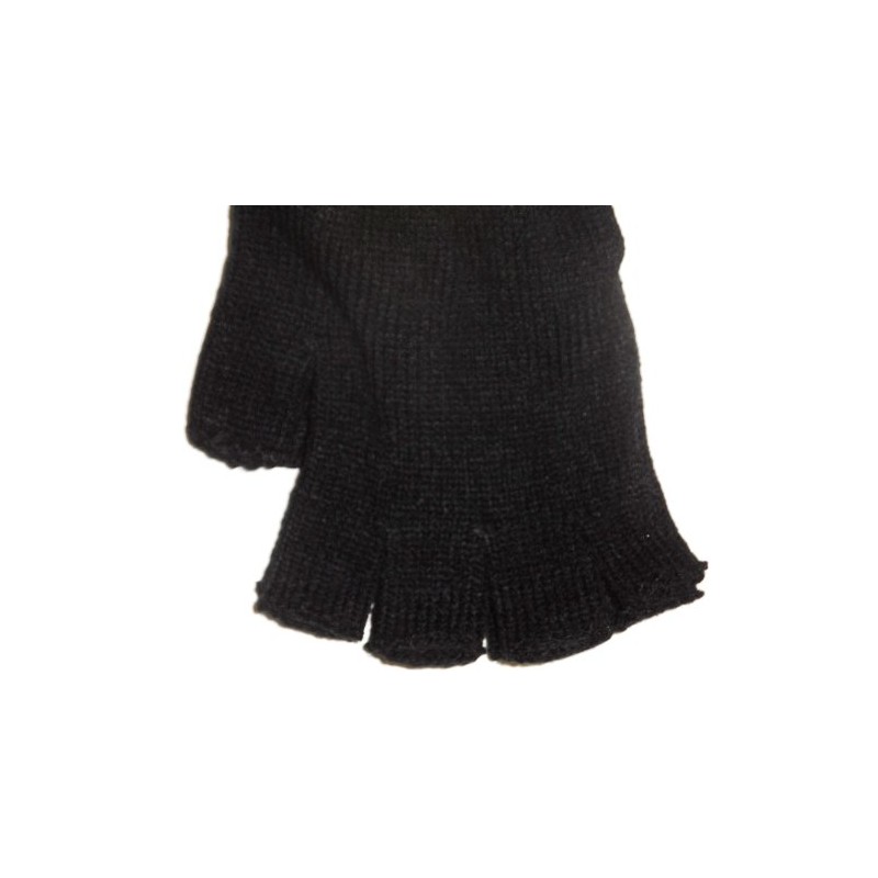 NEW 1 PAIR LADIES HANDY THERMAL FINGERLESS KNITTED WINTER GLOVE