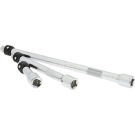 Paramount 3/8" Drive Locking Socket Extensions: 3 Piece Set, 3", 6", and 10 inch Extensions
